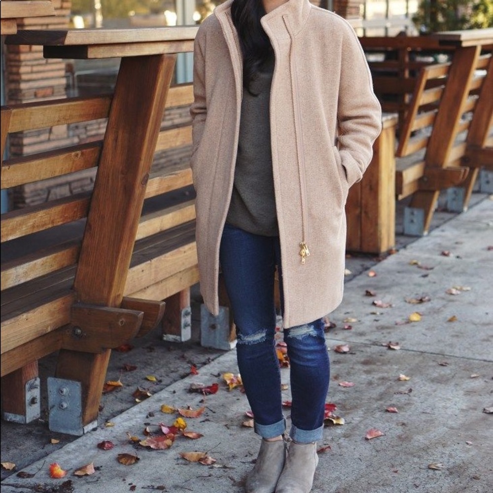 J. Crew city wool coat